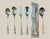 Beautiful vintage 54-piece Wm. Rogers Mfg. Co. silverplate flatware set in the Magnolia pattern, circa 1951. This Original...