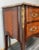 Vintage French Style Walnut Chest of Drawers with Marble Top For Sale - Image 12 of 17