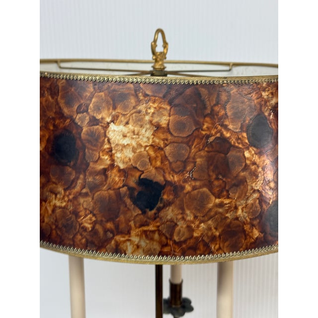 Antique French Bouilllotte Table Lamp For Sale In San Francisco - Image 6 of 12