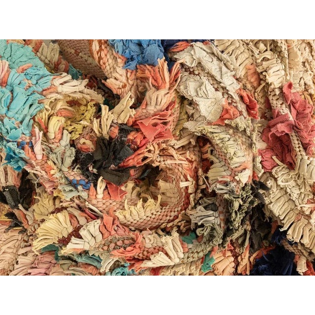 1980s Vintage Boujad Berber Rug For Sale - Image 5 of 9