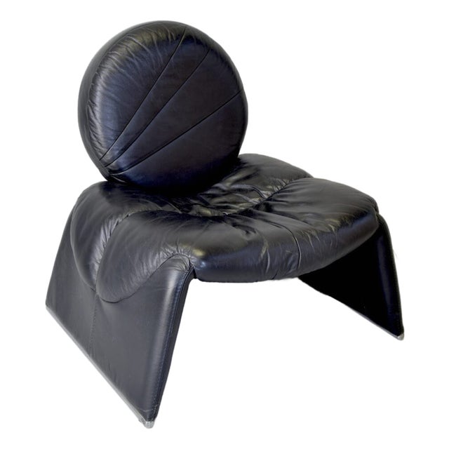 Calypso C35 Armchair by Vittorio Introini for Saporiti Italia, 1980s For Sale