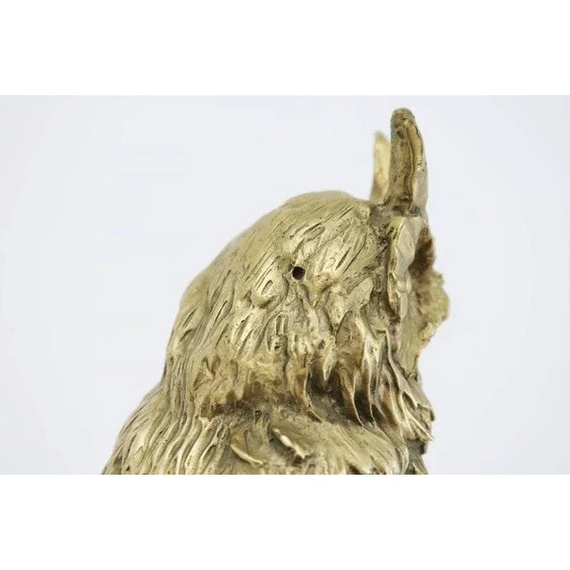 Vintage Perched Brass Owl Statue This listing is for a stunning brass owl statue. Place this charming piece in any room...