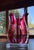 Vintage David Muniz 23" Ruby Red & Clear Lucite Art Sculpture 1996, Signed. Rare For Sale - Image 10 of 14