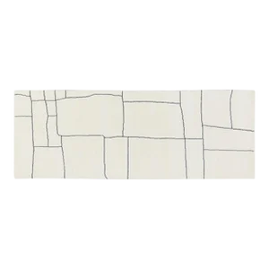 Moroccan Hand Knotted Wool Runner Rug,2'7"X7'