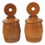 Victorian Treenware Hanging Salt Boxes, 19th Century, Set of 2 For Sale