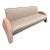 Postmodern Sculptural Art Deco Revival Futon Sofa For Sale