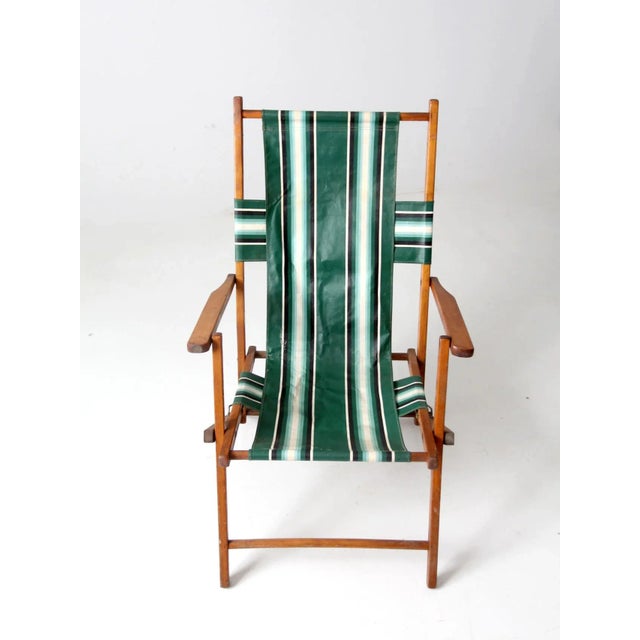 Mid-Century Deck Chair For Sale - Image 6 of 13