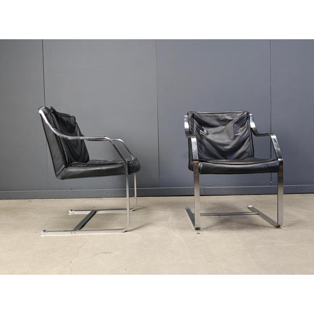 Armchairs by Rudolf Glatzel for Knoll Art Collection, 1980s, Set of 6 For Sale - Image 4 of 12