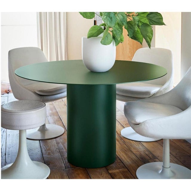 Metal Ibiza Dining Table in Metal by Laurence Du Tilly For Sale - Image 7 of 8