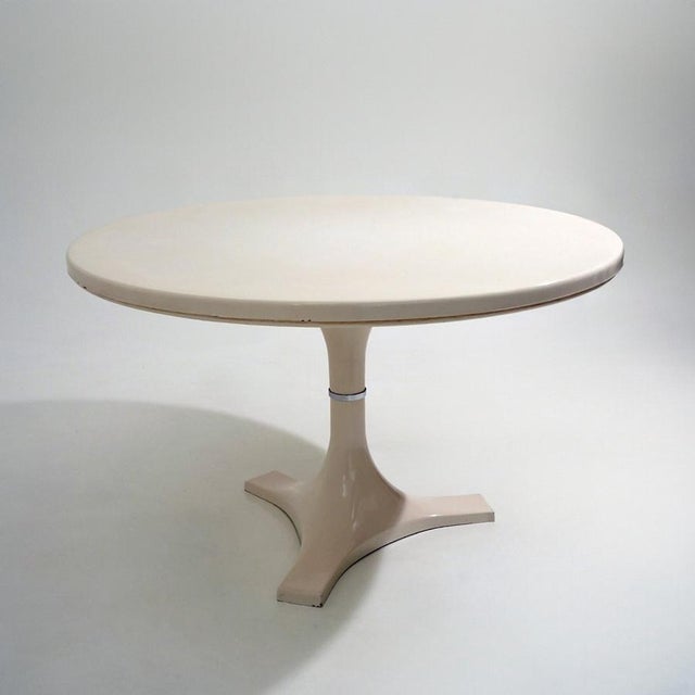 Table with Central Leg by Ignazio Gardella for Kartell, 1970s For Sale - Image 14 of 14