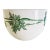 Vintage Enamel Bowl, Finel Arabia by Kaj Franck. Chervil Herb Green on White For Sale