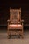 Victorian 19th Century Ornate Carved Throne With Intricate Cane Backrest For Sale - Image 3 of 17
