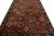 Traditional Antique Handmade Hooked Rug in Red With Floral Patterns For Sale - Image 3 of 7