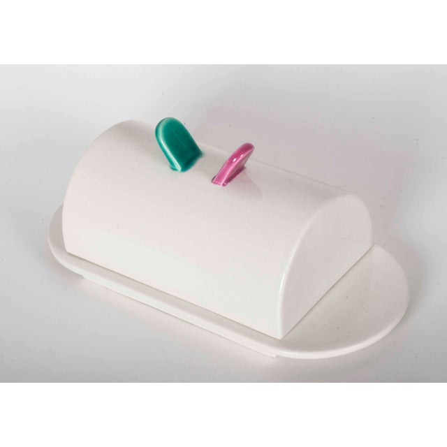 Greta butter dish, reference 3059, from the Hollywood Collection, designed by Marco Zanini for Bitossi and produced by...