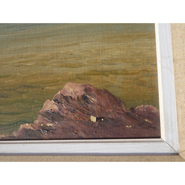 Alberti, Mediterranean Landscape, 1800s, Oil on Canvas, Framed For Sale - Image 14 of 15