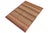 Shabby Chic Eclectic Balochi Rust/Blue Wool Rug - 4'6''x7'11'' For Sale - Image 3 of 11