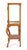 Vintage Art Deco Brown Steel Medical Display Cabinet For Sale - Image 13 of 13