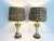 Japanese Antique Japanese Wisteria Vine Lamps & Shades - a Pair For Sale - Image 3 of 11