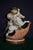 Giuseppe Armani Rocking Horse Florence Figurine Riding Boy Girl Vintage Italy For Sale - Image 12 of 17