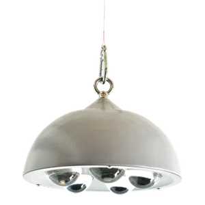 Steel UFO Gray Pendant