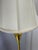 Gold Pair of Ralph Lauren Polished Brass Buffet Lamps W/ Linen Bell Shades For Sale - Image 8 of 8