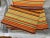 Textile Crate & Barrel Colorful Striped Cotton Placemats Set of 4 For Sale - Image 7 of 11