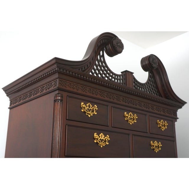 Kindel National Trust Mahogany Chest on Chest For Sale In Philadelphia - Image 6 of 16