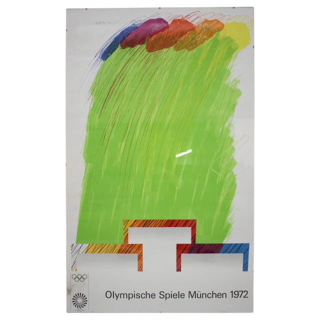 Olympic Games Munich Poster, 1972 For Sale