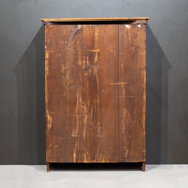 Early 20th C. Mahogany Glass Door Cabinet c.1920-1940 For Sale - Image 10 of 10
