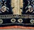 Mid 20th Century Chinese Pao Tao Blue Saddle Rug, 4' 2" X 2' For Sale - Image 5 of 8