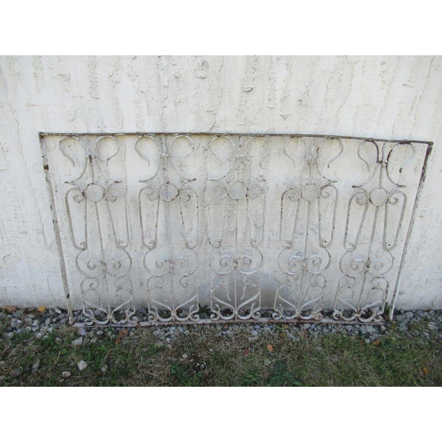 Antique Victorian Iron Gate For Sale In Philadelphia - Image 6 of 6