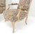 Pair of French Provincial Decorative Floral Pattern Carved Arm Chairs MINT For Sale - Image 14 of 15