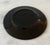 Contemporary Set of 6 Black Glass Small Plates For Sale - Image 3 of 9