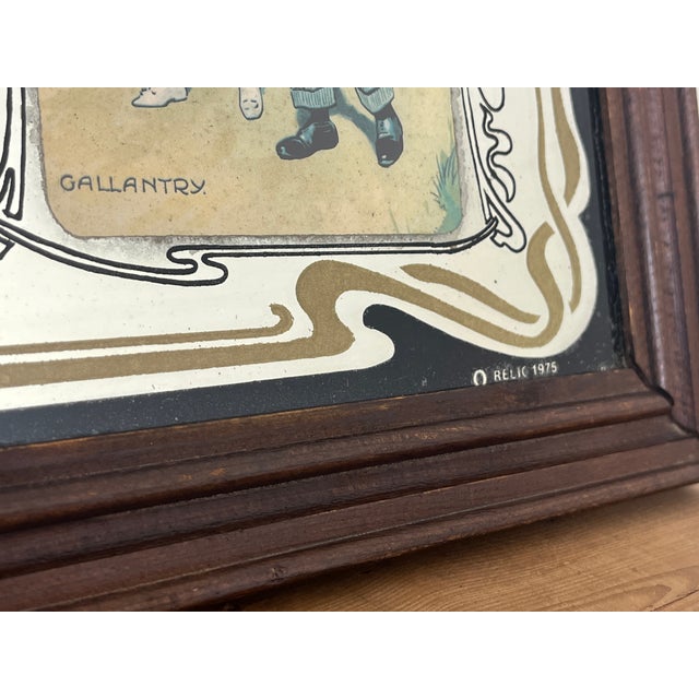 Wood Vintage Victorian Style Advertisement for Sunlight Soap, 1960s For Sale - Image 7 of 16