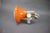Orange Wall Lamp by Josef Hurka for Napako, Czechoslovakia, 1970s For Sale - Image 3 of 14