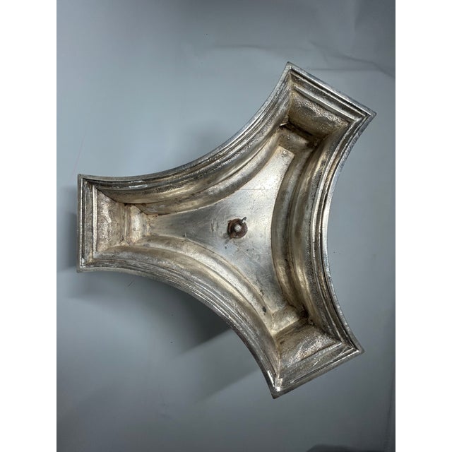 Metal Unique 1-of-1 Elkington 'Chased Master' Tripartite Epergne: 1851/1871 Design Transition Model by Jeannest & Willms - 1 Piece For Sale - Image 7 of 18