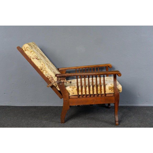 Adjustable Lounge Chair in Oak For Sale - Image 9 of 18