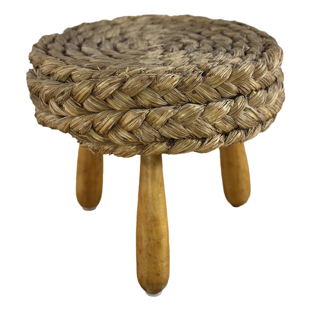 Ottoman by Adrien Audoux & Frida Minet, 1960s For Sale