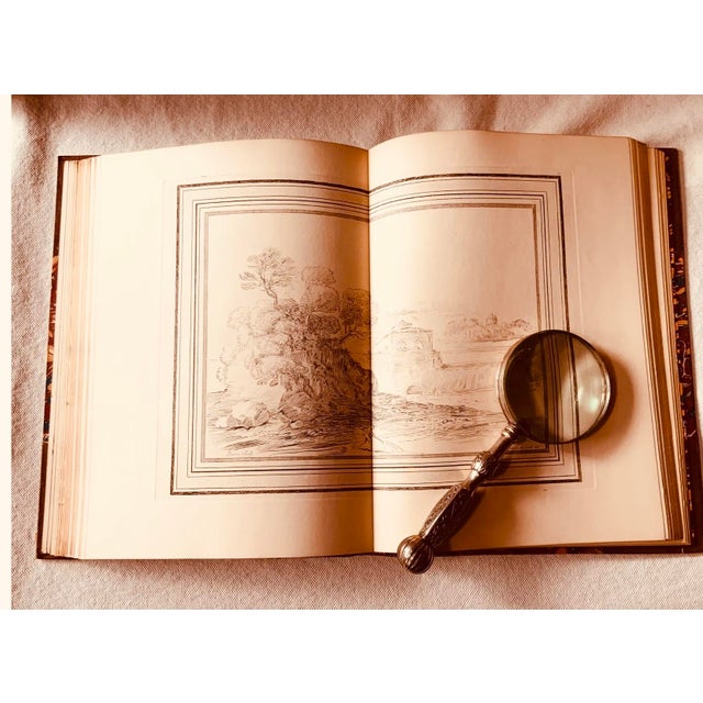 Antique Folio Books — Italian School of Design, London 1835, 304 Master Engravings After Michelangelo, Complete 2-Volume Set For Sale - Image 11 of 18