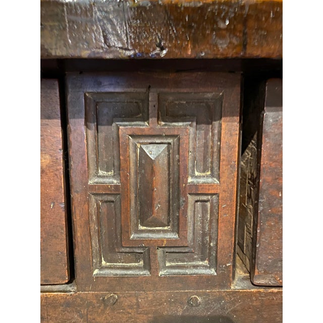 Brown 17th Century Spanish Baroque Walnut Table For Sale - Image 8 of 11