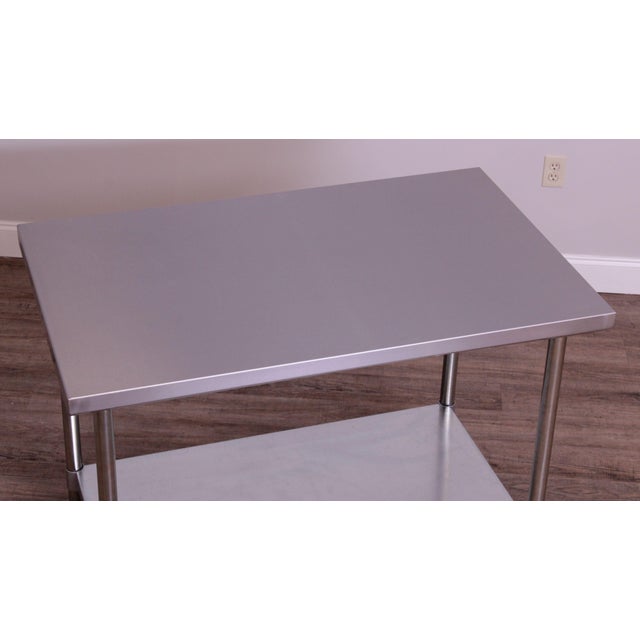 Stainless Steel Kitchen Island Work Table Chairish