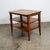 Beautiful vintage solid wood side table with 3 tiers. Great compact size. Unsigned example. American design.