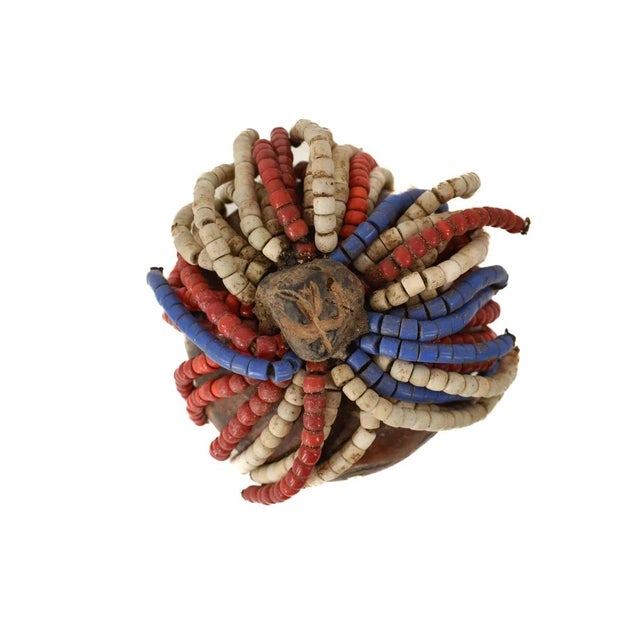 Early 20th Century Nyamwezi Beaded Fertility Doll Gourd Tanzania For Sale - Image 4 of 8