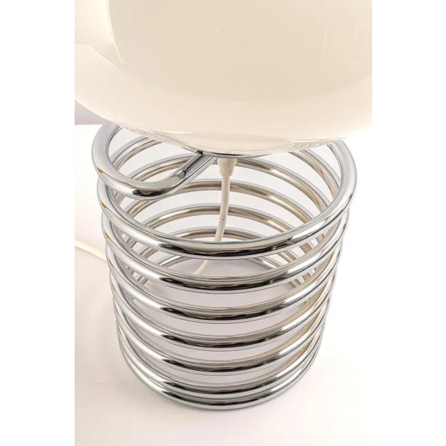 Ingo Maurer Stunning Design Spiral Table Lamp in the Style of Ingo Maurer, 1970s For Sale - Image 4 of 10