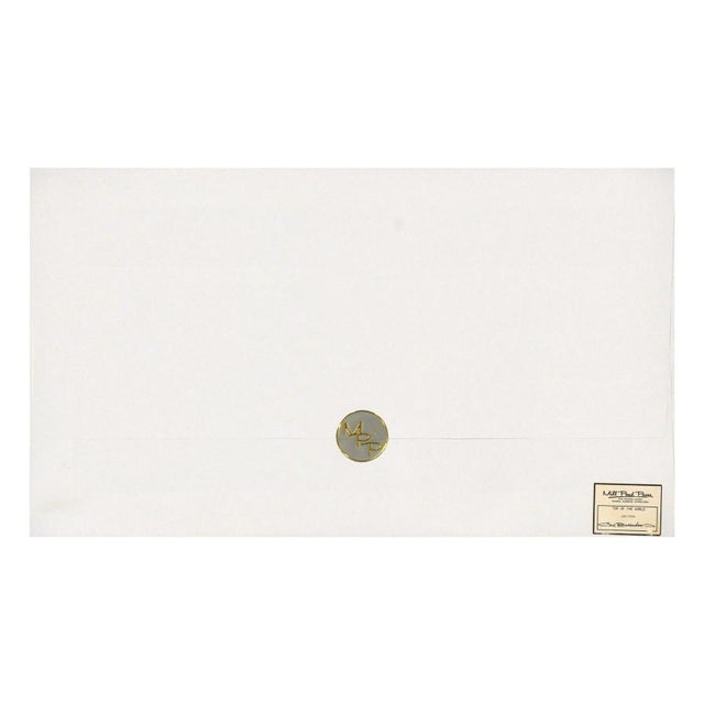 Cream Carl Brenders "Top of the World - Polar Bear" Signed Limited Edition Lithograph, 1995 For Sale - Image 8 of 11