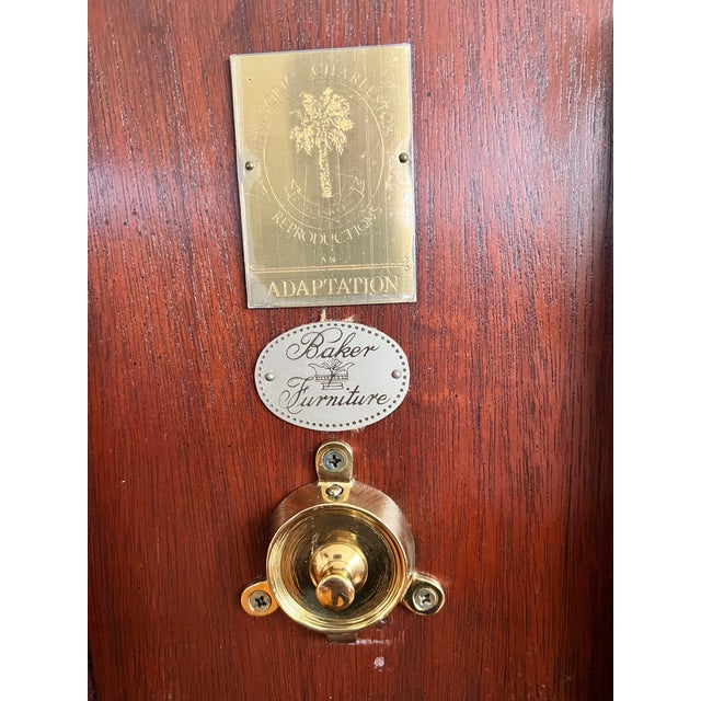 1980s Kindel Grand Rapids Chippendale Mahogany Piecrust Tilt-Top Tea Table For Sale - Image 9 of 9