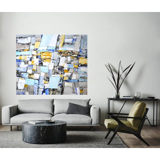 Gray Abstraction 2025.Original Painting.Iryna Kastsova For Sale - Image 8 of 11