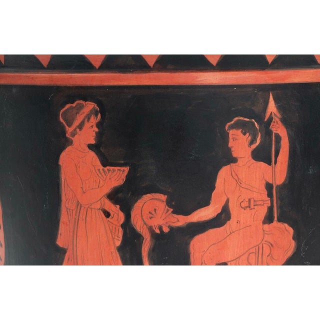 Early 19th Century 19th Century Grand Tour Style Ancient Greek Urn Copy For Sale - Image 5 of 10