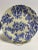 Early 20th Century Blue & White China Porcelain Plates - Set of 6 - Plate Wall For Sale In Louisville - Image 6 of 12