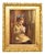 Portrait Painting, Child Playing, Oil Painting, Early 20th Century For Sale